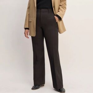 NWT Everlane The Bi-Stretch Flare Pant in Black Women’s Size 4